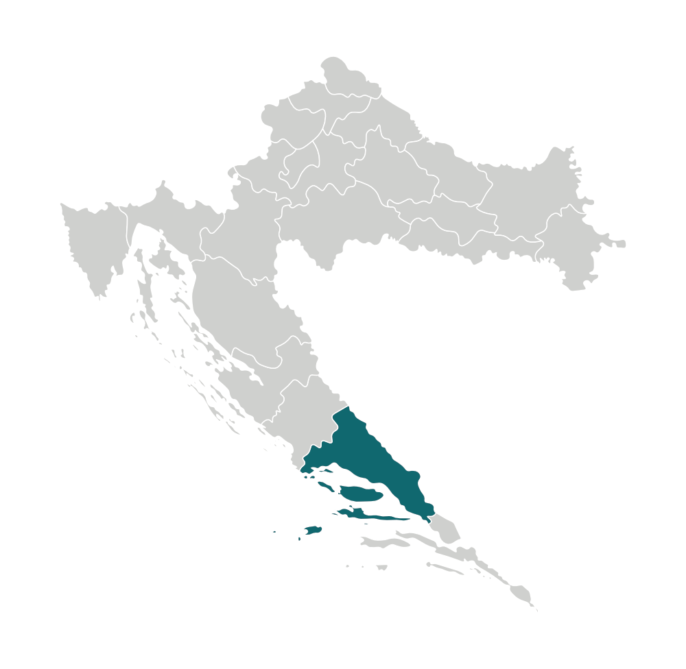 Split region